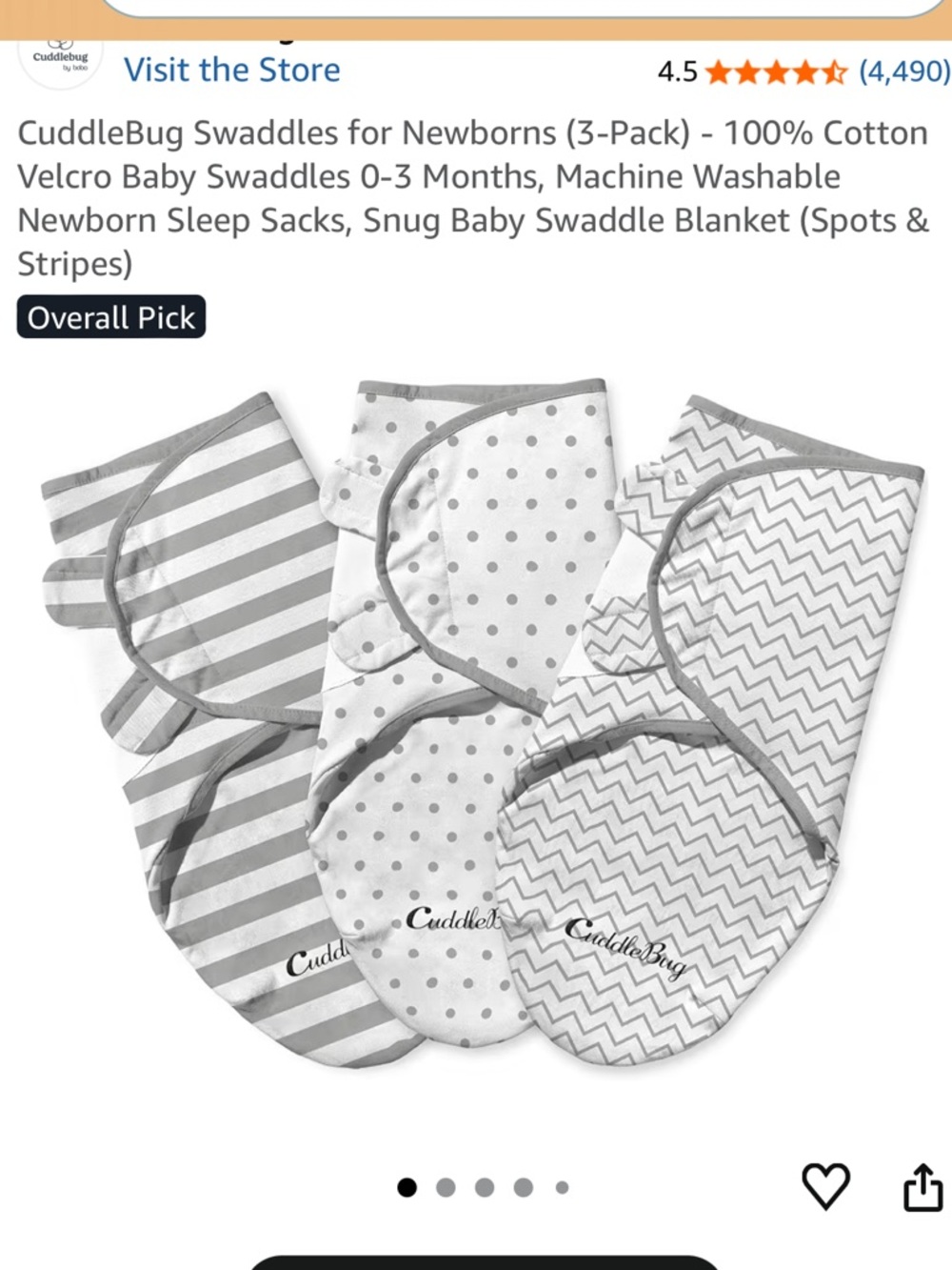 Cuddlebug Swaddles For newborns